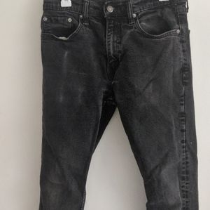 Levi's 512 Black Jeans